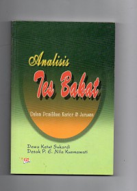 Image of Analisis Tes Bakat : Dalam Penilaian Karier & Jurusan